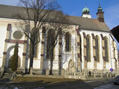 Gamla minoriterkyrkan (Gymnasiekyrkan), Levoča.